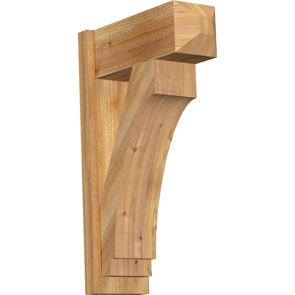 Ekena Millwork Imperial Rough Sawn Craftsman Outlooker, Western Red Cedar, 8"W x 20"D x 32"H OUT08X20X32IMP04RWR - main
